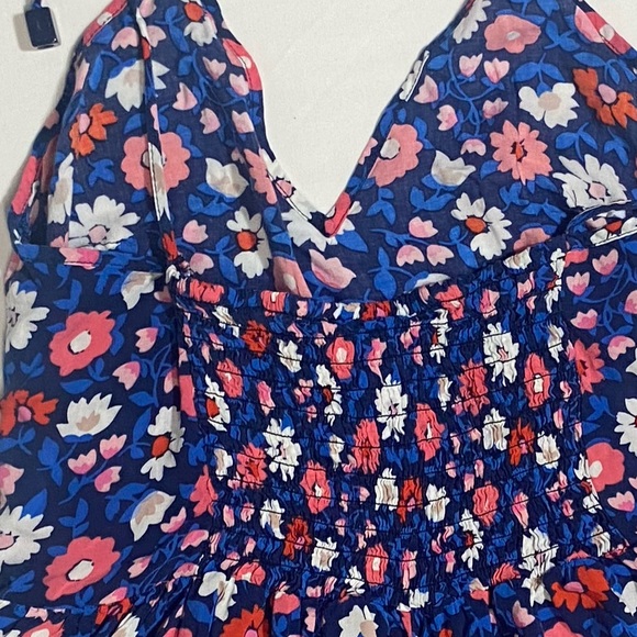 Kate Spade New York French Navy Floral Print Botany Bay Romper Cover Up Size XS - Picture 15 of 15